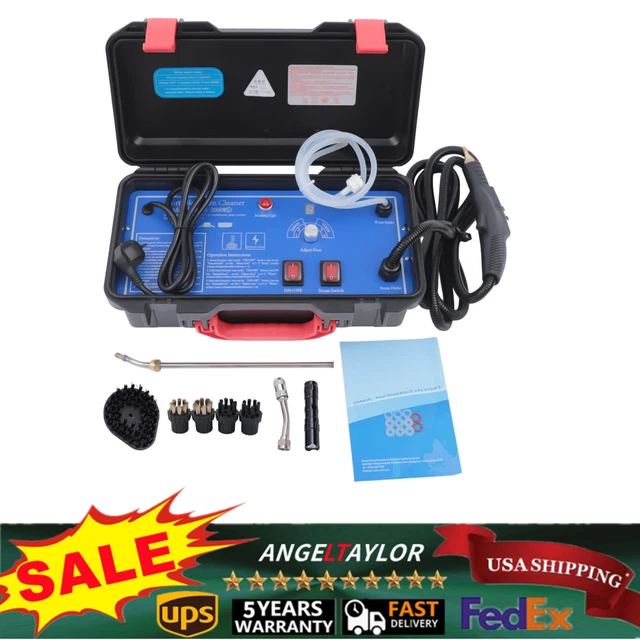 Portable High Pressure Car Detailing Steam Cleaner Vehicle Autos Cleaning Tool