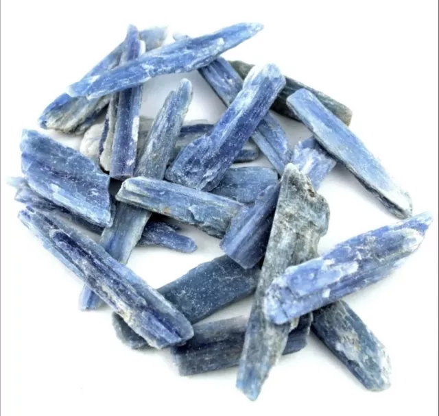 Blue Rough Kyanite Crystal Quartz Natural Mineral Emotional Chakra Healing Decor 2