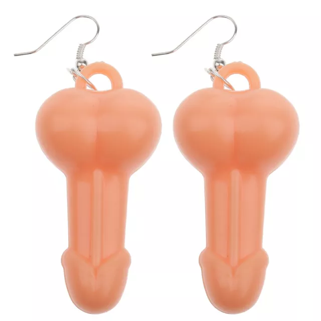 Willy Penis Dangle Earrings Novelty Fun Hen Stag Night Party Accessories