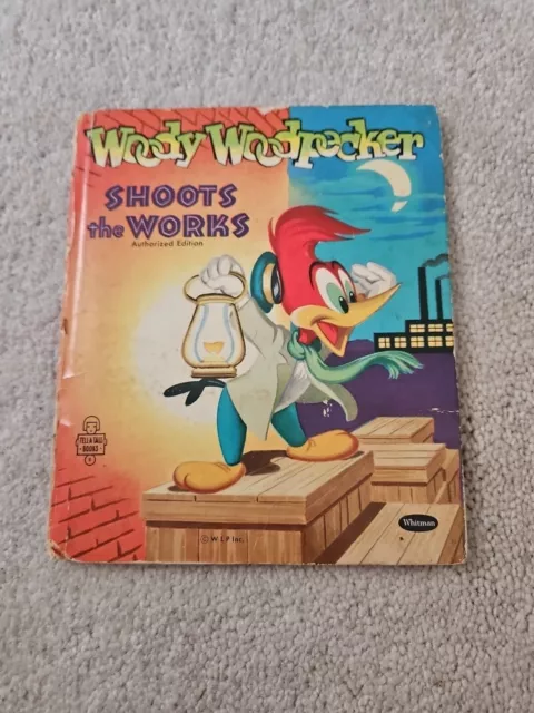 Woody Woodpecker, A Tale-A-Tale Book,1955(VINTAGE Children's)