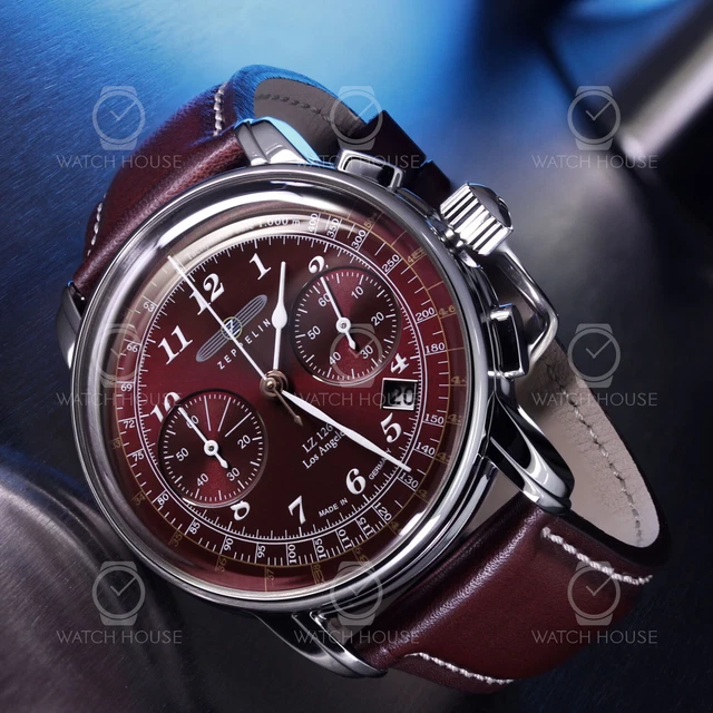 Zeppelin LZ126 Los Angeles 7614-5 Herren Armbanduhr Chronograph