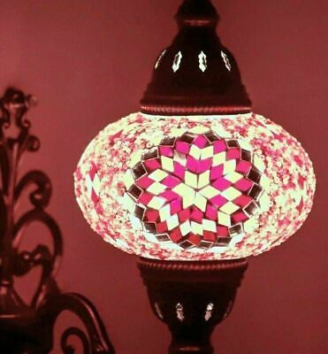 Applique murale turque Style marocain mosaïque multicolore lampe grand Globe 3
