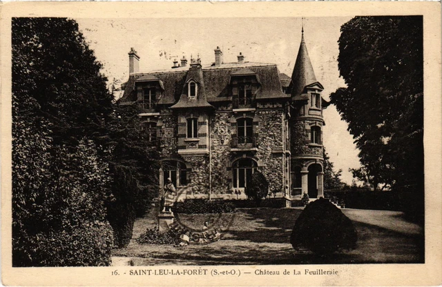 CPA Saint-Leu Chateau de La Feuillerie FRANCE (1330292)