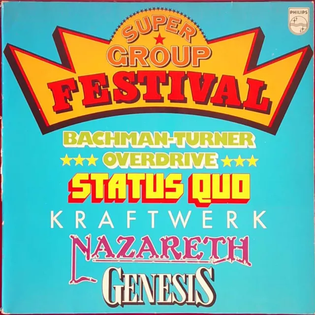 Various Artists - Super Group Festival - Philips Records - Österreich - 1975