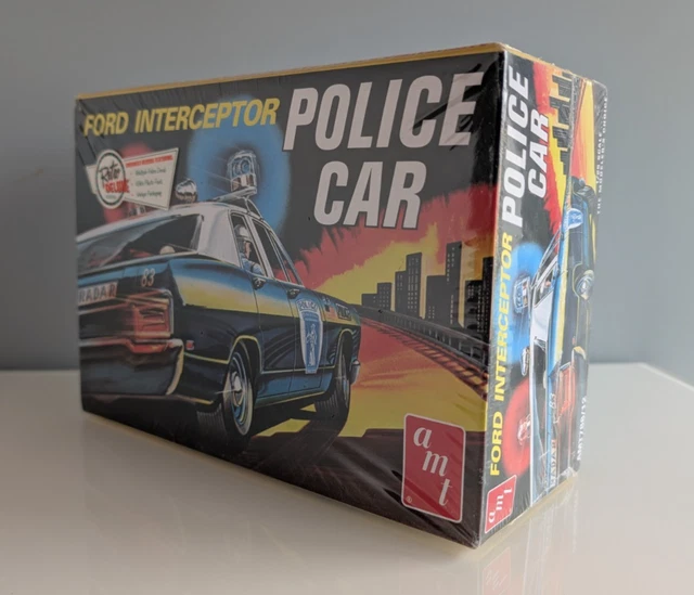 AMT 1970 FORD Galaxie 500 Interceptor Police Car Model Kit 1/25 ...