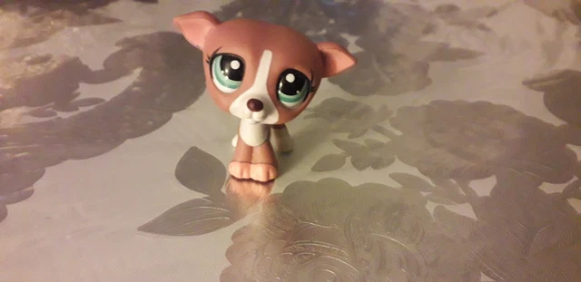 FIGURINE PETSHOP CHIEN LEVRIER HASBRO