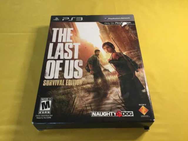 The Last of Us PS3 PlayStation 3 - Complete CIB HBO Zombies VG