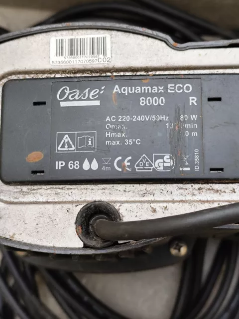 OASE Teichpumpe AquaMax Eco 8000