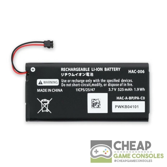 NINTENDO SWITCH [NSW] JoyCon Controller Battery 3.7V Replacement Part