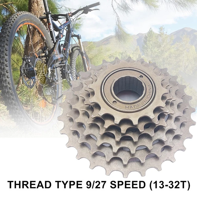 Pignon 7 Vitesses Fileté 14-28T Pour VTT – Acier Durable, Compatible 7/21 Vitesses