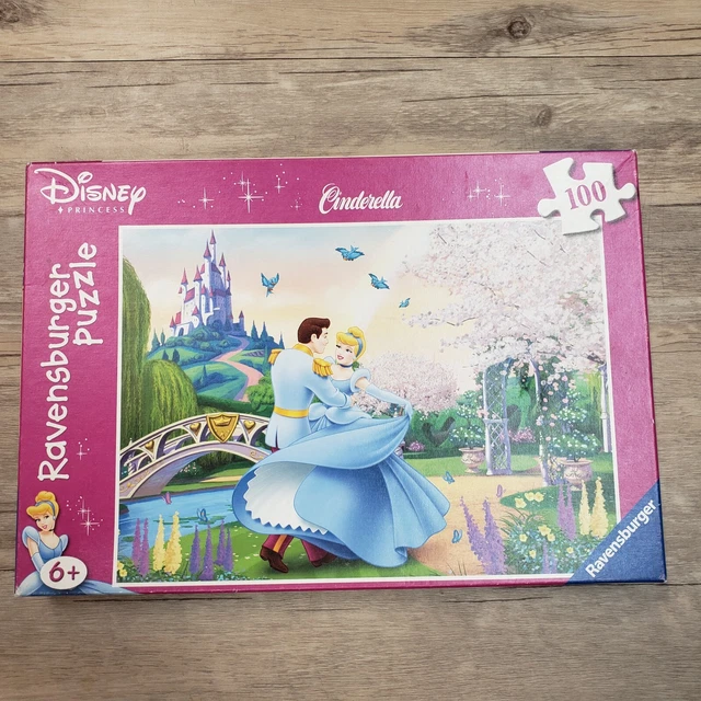 RAVENSBURGER PUZZLE DISNEY Princess The Beautiful Cinderella 100 Pieces ...