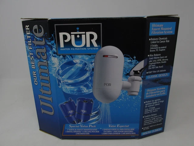 NUEVO Puro Ultimate Sistema de Filtración Montado en Grifo Paquete de Valor Especial