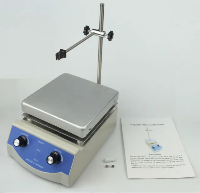 Lab Digital Thermostatic Hot Plate Magnetic Stirrer Hot Heating Mixer
