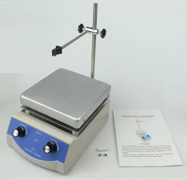 Lab Digital Thermostatic Hot Plate Magnetic Stirrer Hot Heating Mixer