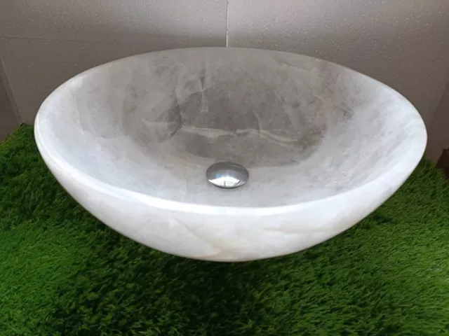 White Quartz Top Sink/Basin Home Improvement, Pluming, Home & Kitchen Sink Decor