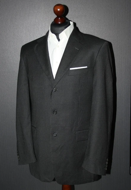 Veste De Costume HUGO BOSS Angelico - Chinée Soie Et Laine - Taille 50 - Neuf Sans étiquettes