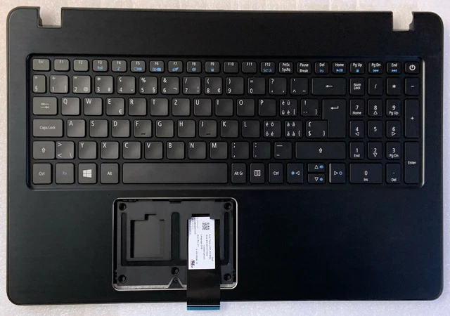 Clavier QWERTZ Suisse Rétroéclairé Pour Acer Aspire VN7-593G - Réf 6B.Q23N1.025