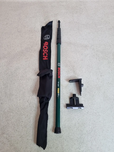 Bosch TP320 Teleskopstange Kreuzlinienlaser regulierbare Höhe 106-320 cm Softbag