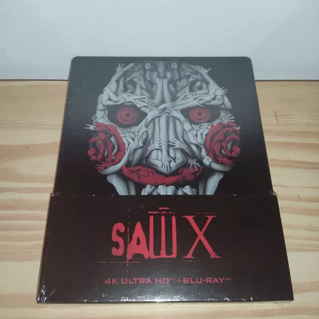 SAW X 4K STEELBOOK [4k + Blu-ray] - VF NON INCLUSE - NEUF