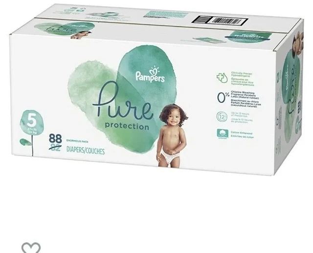 Pampers Pure Protection Talla 5 (88 unidades) ¡NUEVO!¡!