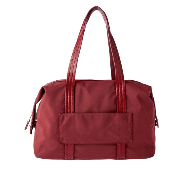 Samantha Brown To-Go Multi Compartment Travel Tote - Burgundy 2