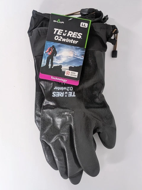 Paire De Gants De Protection SHOWA Thermo Polaire - Taille 10 (XL) - Gris Unisexe