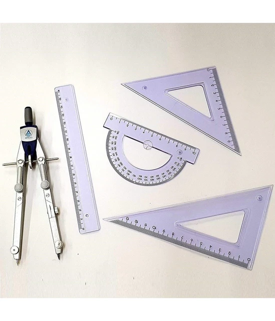 Compasso Staedtler Mars Basic - Per Scuola, Con Mine, Cerchi Fino A 340mm - Foto 11