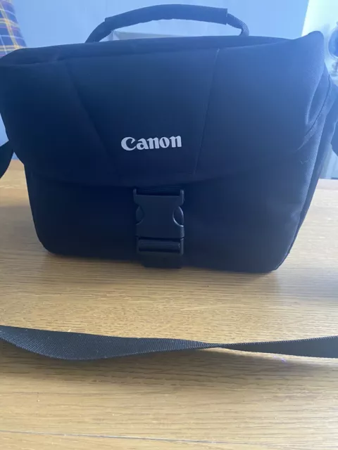 Canon Large Camera Shoulder Bag With Dividers And Shoulder Strap