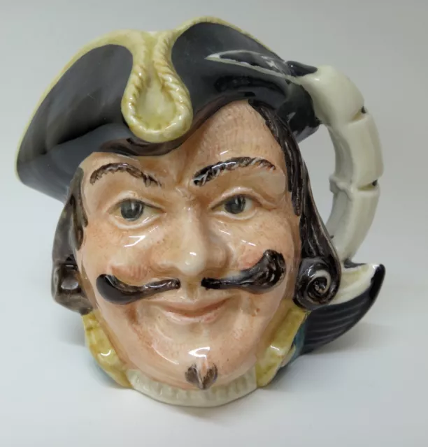 Royal Doulton Toby / Character jug / mug Henry Morgan D6469 small size 10cm