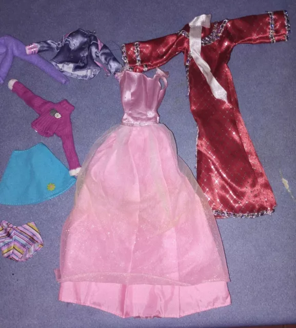 BULK Barbie Bratz Doll Size Clothing Lot Bundle Dresses Tops Skirts Clothes 3