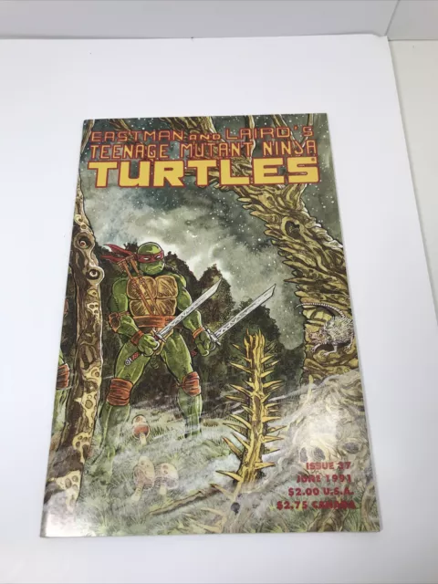 Eastman and Laird's Teenage Mutant Ninja Turtles. # 37 Mirage studios.