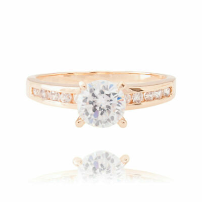 Stampa 1 pcs anello moda aperto anello bianco brillante diamante cristallo anelli principessa Argento Anelli Ragazze di donne gioielli accessori amante regalo 