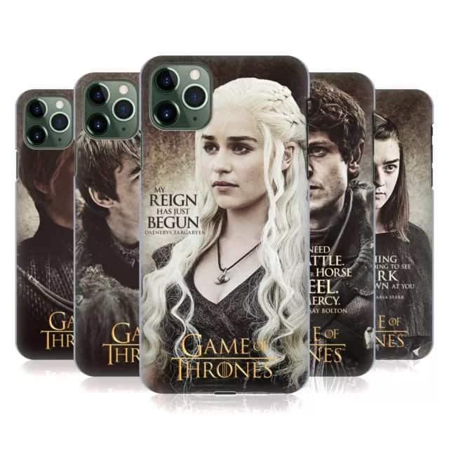 OFFICIAL HBO GAME OF THRONES CHARACTER QUOTES BACK CASE FOR APPLE iPHONE PHONES