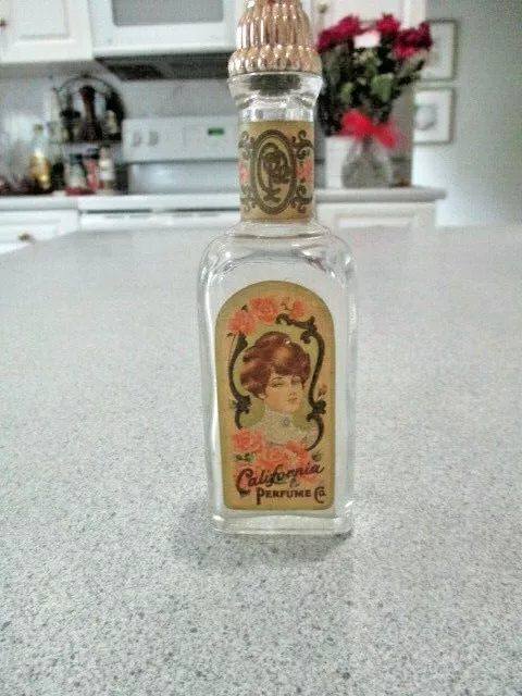 Vintage Avon  Perfume Bottle 90th Anniversary Keepsake bottle