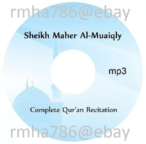 SHEIKH MAHER AL Muaiqly Full Quran Recitation mp3 CD (no translation) £8.99  - PicClick UK