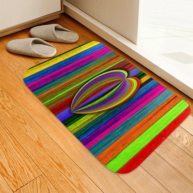 (40 * 60cm)Machine Washable Durable Multiple Purposes Door Mat Practical Wide