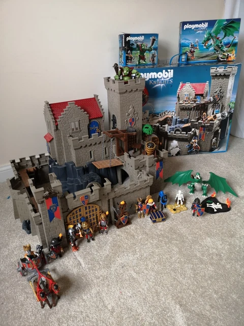 PLAYMOBIL ROYAL LION Knights Castle 6000 with Extras Original box
