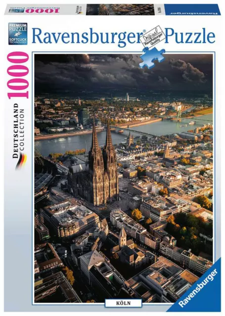 Ravensburger Puzzle: 1000 Teile - Kölner Dom - Köln Erwachsenenpuzzle Puzzel