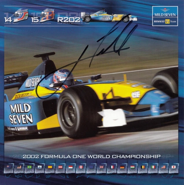 Mild Seven Renault F1 Team R202 - Jarno Trulli - 1/18 Universal Hobbies