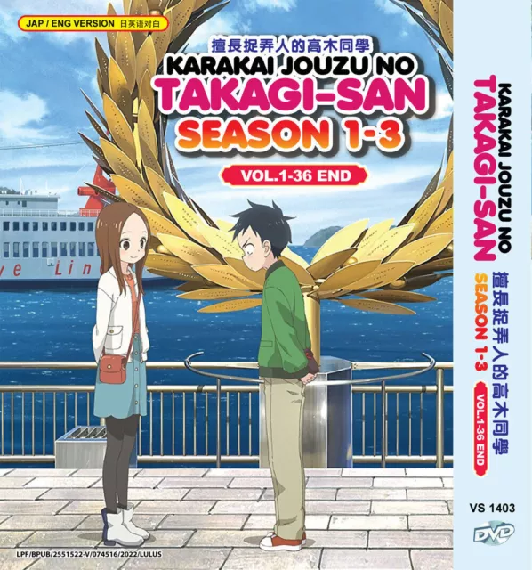 Karakai Jouzu no Takagi-san Japanese language Vol.1-19 latest set