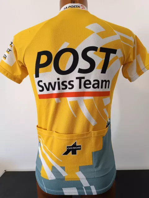 maglia SHIRT SWITZERLAND ciclismo originale team ASSOS POST SWISS  TG M 3