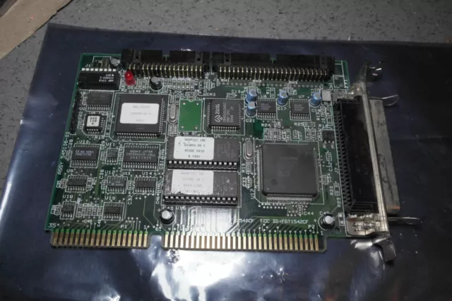 Adaptec AHA 1542CF/1540CF SCSI 50 pin FDD Floppy controller interface card Centr