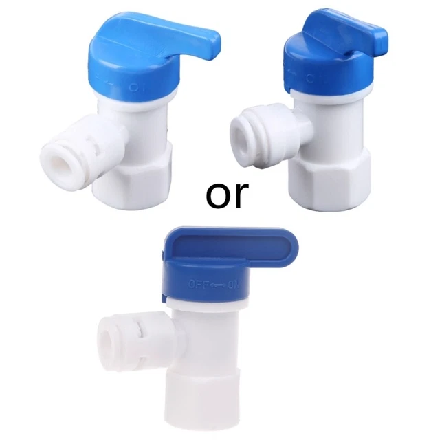 para ángulo para tubo 1/4 para sistema de filtro de ósmosis inversa RO Pu