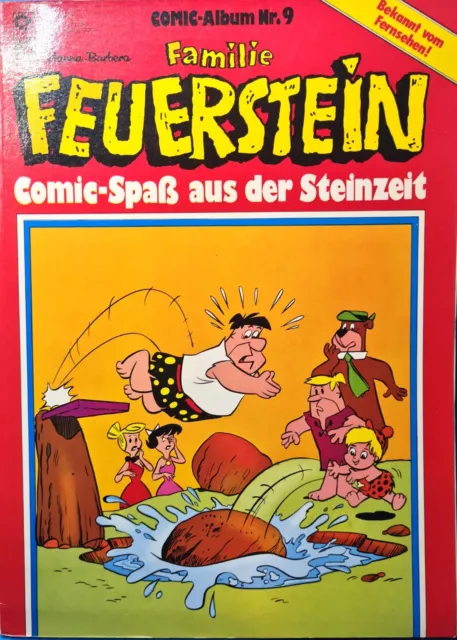 Comic Album Nr.9 Familie Feuerstein TOP ungelesen Z 0-1 (1753)