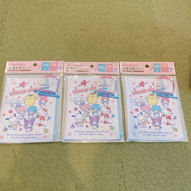 POPULAR ITEMS SANRIO Cinnamon_Roll_My_Melody Kuromi_Medicine Notebook