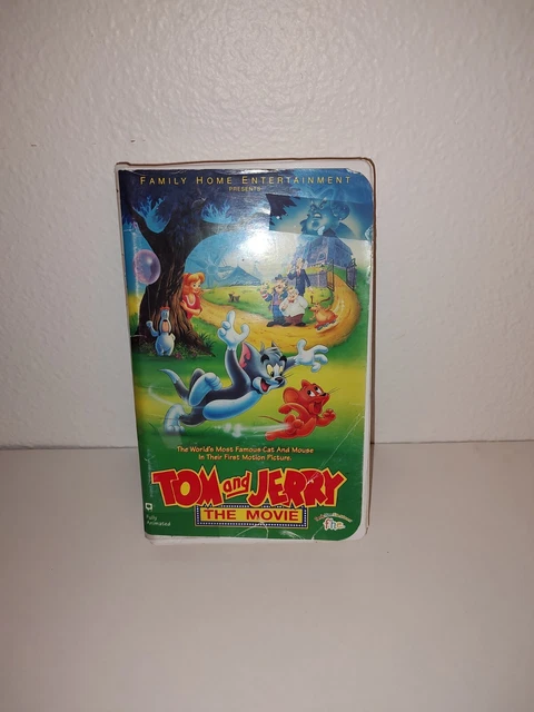 TOM AND JERRY The MOVIE VHS CLAMSHELL Video Tape 1993 HENRY MANCINI £4.