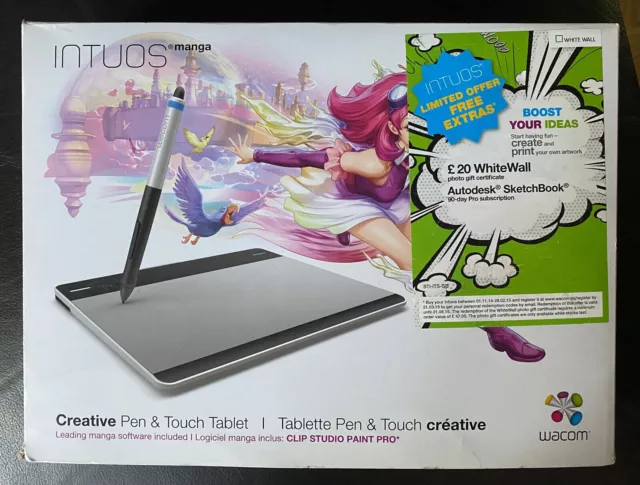 Wacom Intuous Manga Creative Pen & Touch Tablet (Small)