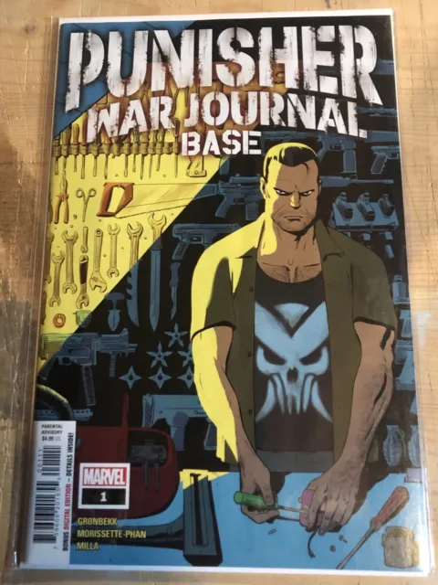 PUNISHER WAR JOURNAL BASE #1 (Marvel, 2023){NM/VF} Gronbekk, Morissette-Phan
