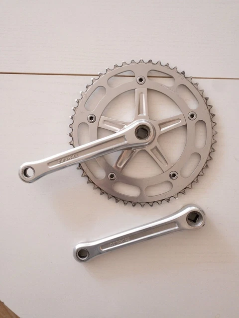 Pédalier Vintage Shimano Dura-Ace GA-200 – 1ère Génération – Pour Pièces – Fixie