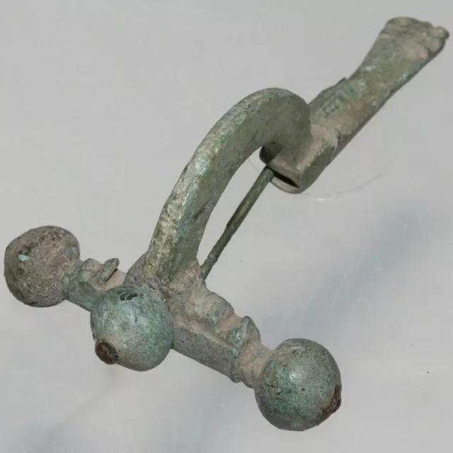 Military Roman Bronze Crossbow fibula Brooch 3rd-4th Century AD